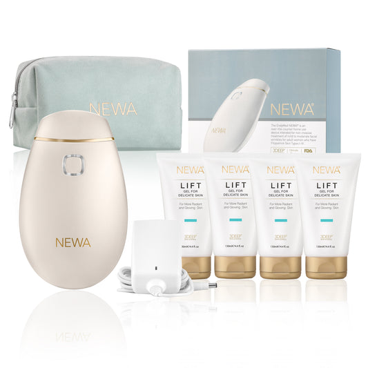 NEWA face lifting skin wrinkles reduction device advance ivory